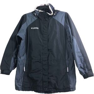 Columbia Core Interchange Black Gray Hoodie Jacket